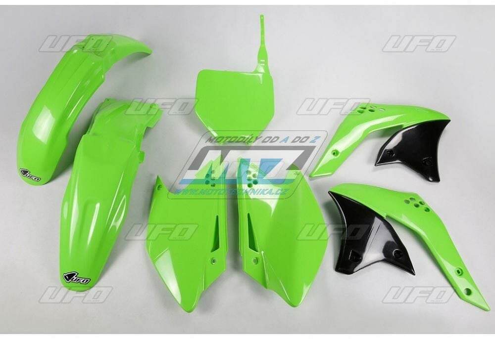 Obrázek produktu Sada plastů Kawasaki KXF250 / 07 - barva zelená