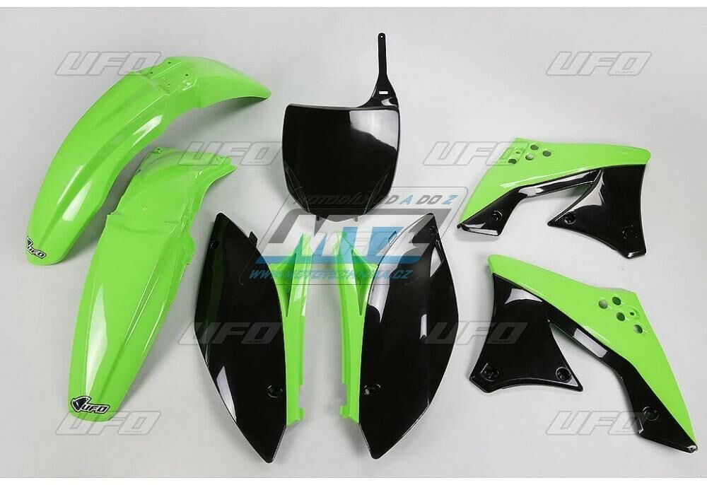 Obrázek produktu Sada plastů Kawasaki KXF250 / 09+12 - originální barvy UFKAKIT212-999