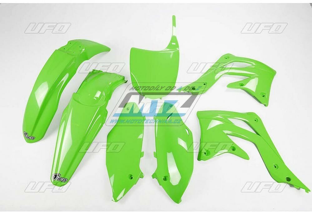 Obrázek produktu Sada plastů Kawasaki KXF450 / 12 - barva zelená UFKAKIT217-08