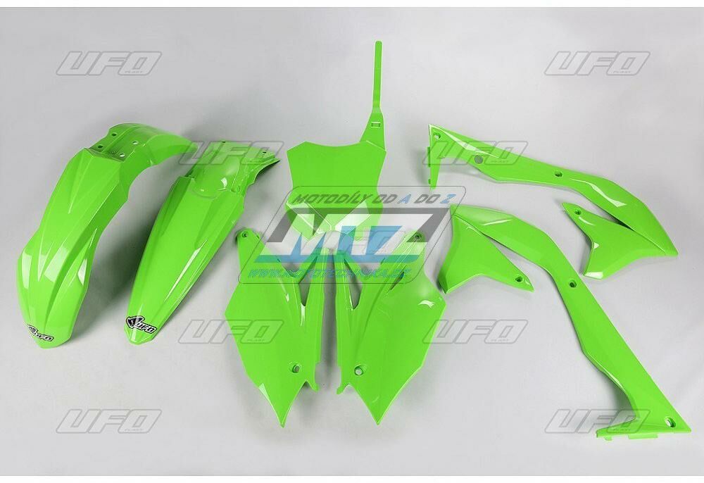 Obrázek produktu Sada plastů Kawasaki KXF450 / 16-17 - barva zelená