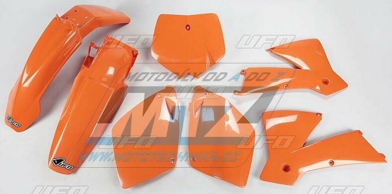 Obrázek produktu Sada plastů KTM 125SX+250SX + 450SX+520SX / 01-02 - barva oranžová