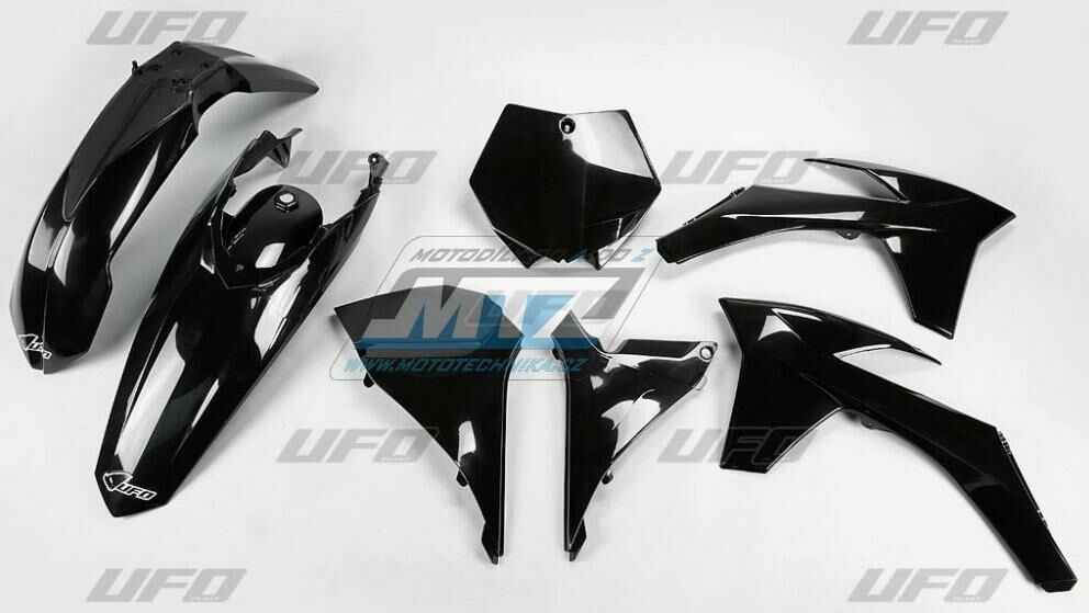 Obrázek produktu Sada plastů KTM 125SX+150SX+250SX / 12 + 250SXF+350SXF+450SXF / 11-12 - barva černá