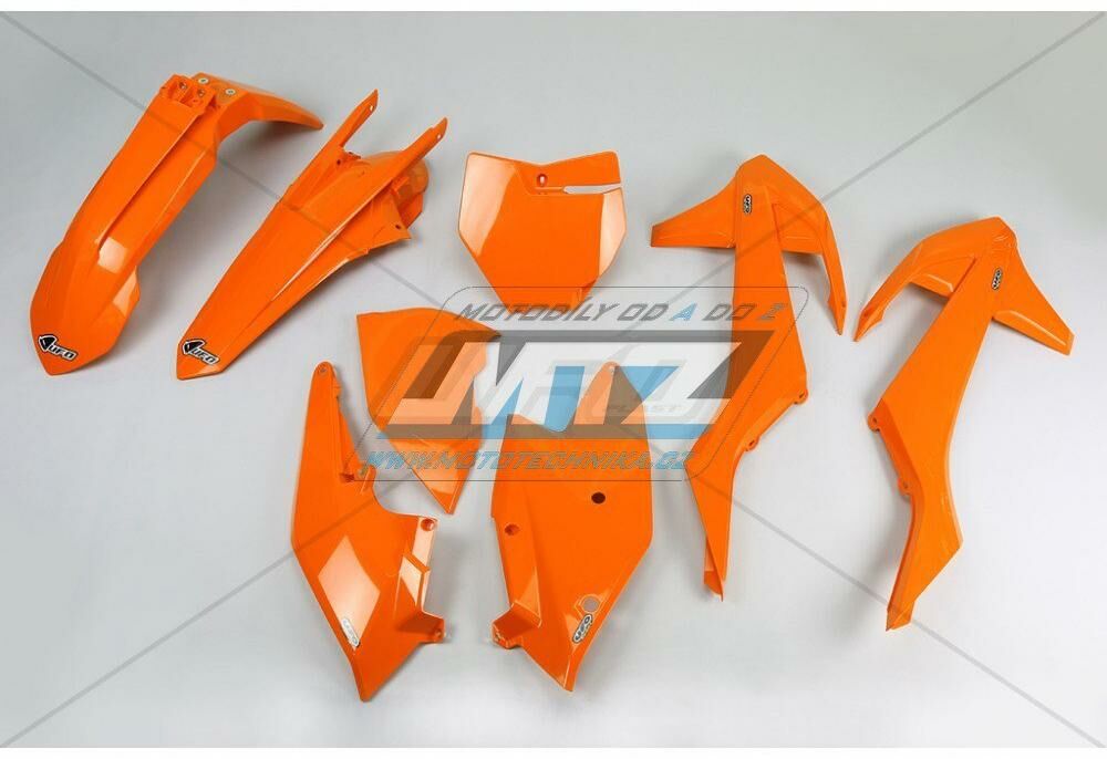 Obrázek produktu Sada plastů KTM 125SX+150SX + 250SXF+350SXF+450SXF / 16-18 + 250SX / 17-18 - barva oranžová UFKTKIT517-07
