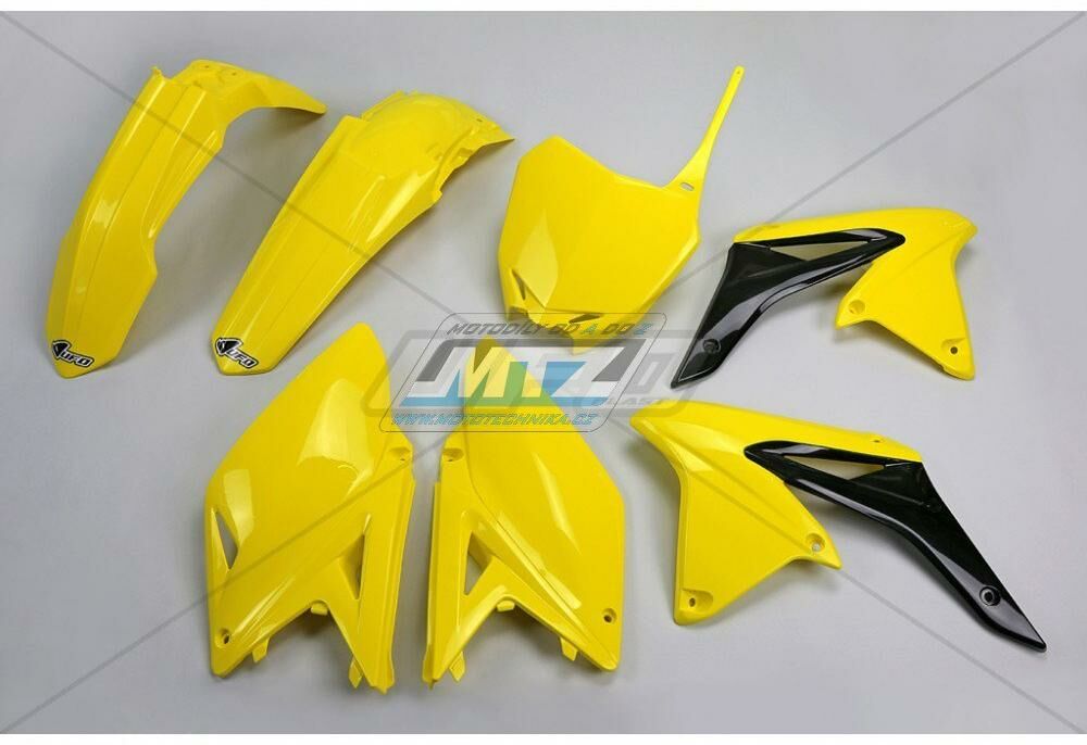 Obrázek produktu Sada plastů Suzuki RMZ250 / 13 - barva žlutá