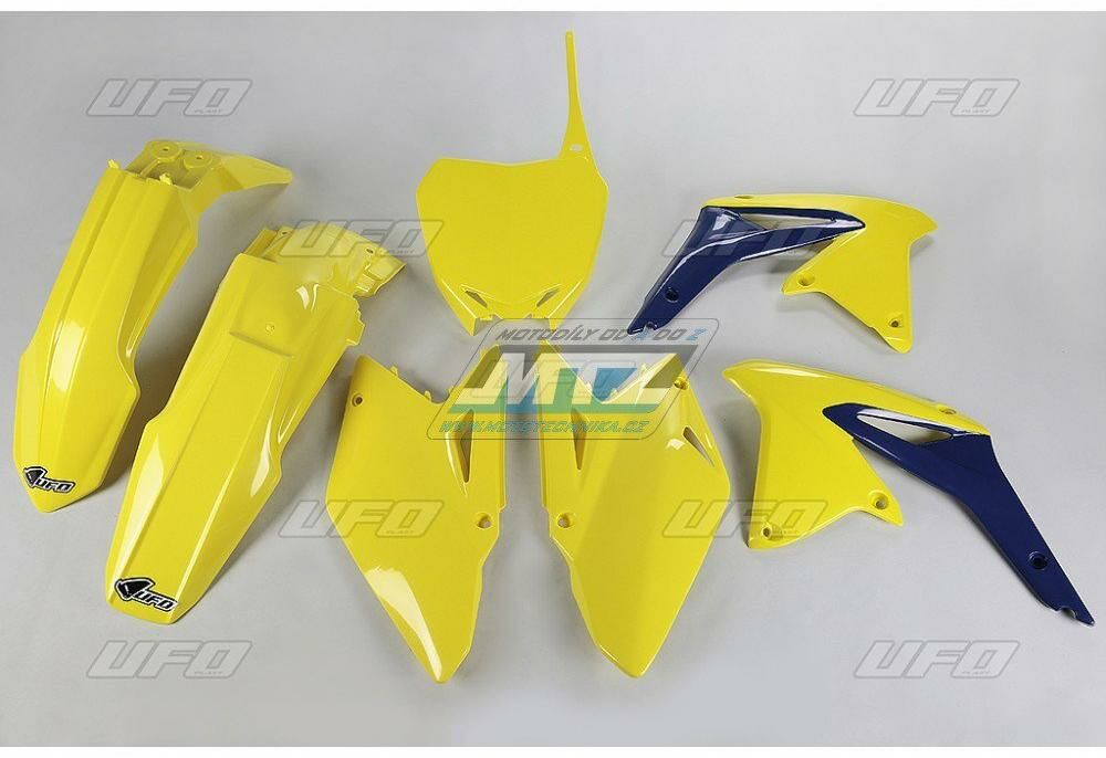 Obrázek produktu Sada plastů Suzuki RMZ450 / 08 - barva žlutá