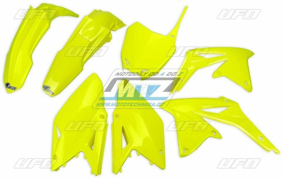 Obrázek produktu Sada plastů Suzuki RMZ450 / 14-17 - barva FLUO žlutá (neon žlutá)