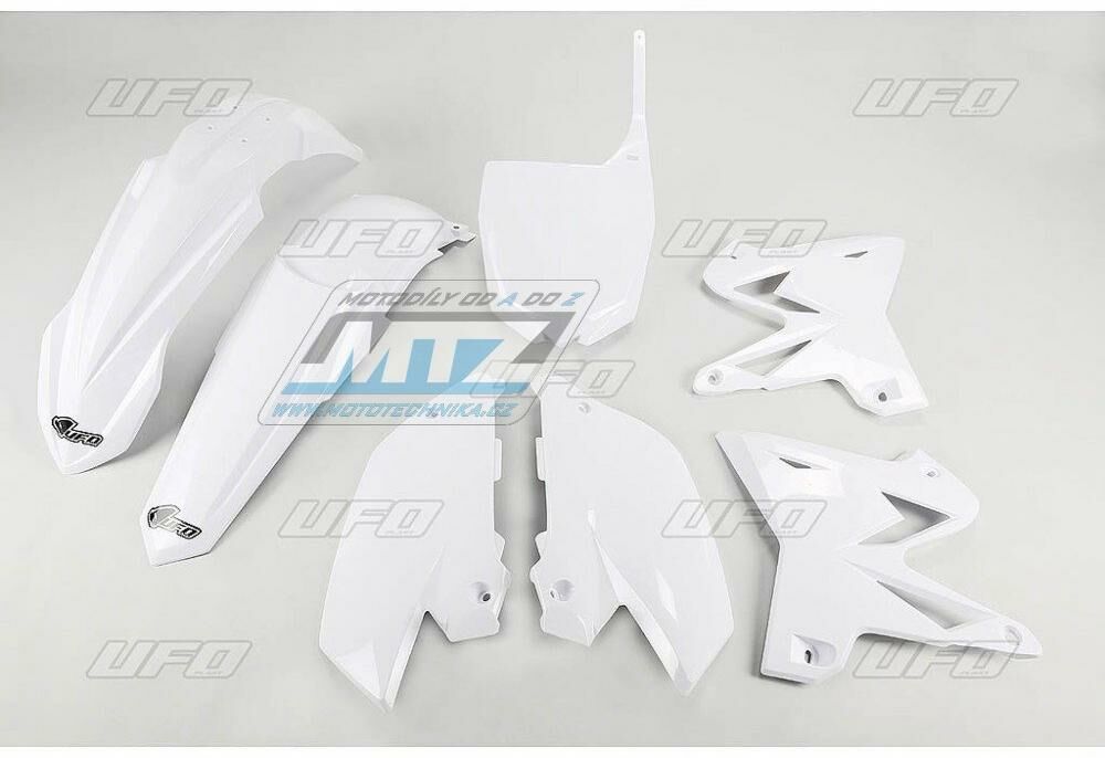 Obrázek produktu Sada plastů Yamaha Restyling YZ125+YZ250 / 02-14 - barva bílá UFYAKIT312-01