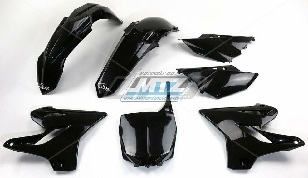 Obrázek produktu Sada plastů Yamaha YZ125+YZ250 / 15-21 - barva černá UFYAKIT319-02