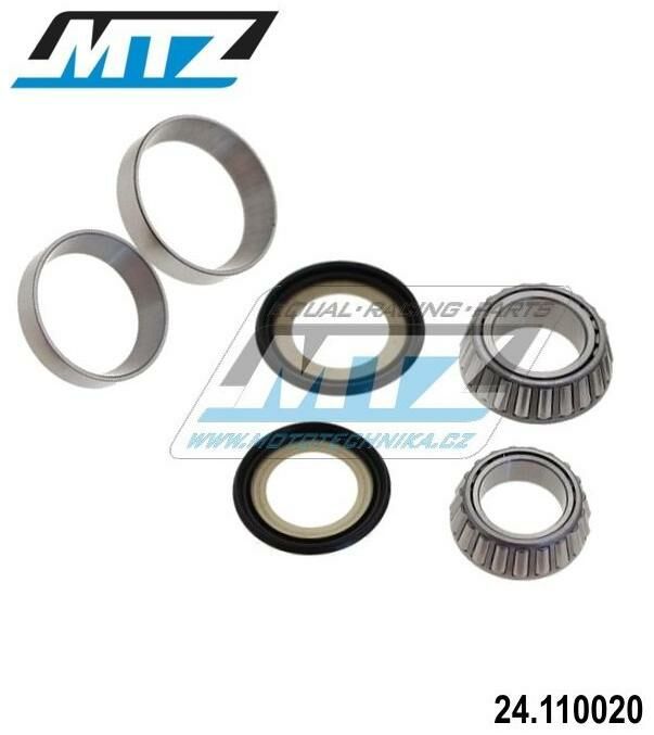 Obrázek produktu Sada do krku řízení Honda CB+CBF+CBR+CMX+NS+NSR + NT+NTV+VF+VFR+VT+XL + Triumph America+Bonneville+Speedmaster 24.110020-MTZ