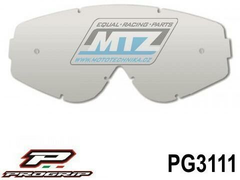 Obrázek produktu Sklo do brýlí Progrip 3111 Youth Clear Lens - pro dětské brýle - čiré pg3111
