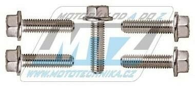 Obrázek produktu Šroub NEREZ s integrovanou podložkou FLANGE - Stainless Flange Bolt - D58-35-350 - M6x50mm DF5835350