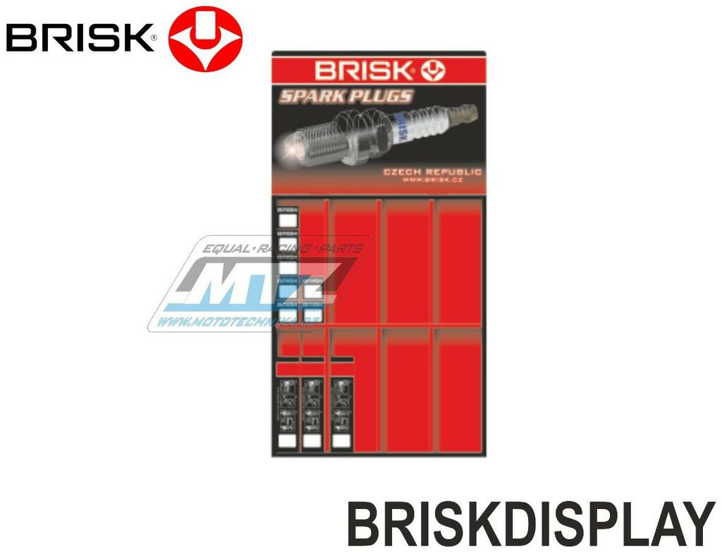 Obrázek produktu Stojan na svíčky Brisk (kartonový) (briskdisplay) BRISKDISPLAY