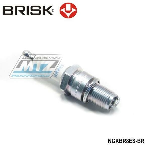 Obrázek produktu Svíčka motocyklová zapalovací Brisk - LR14C (ngkbr8es-br) NGKBR7ES-BR
