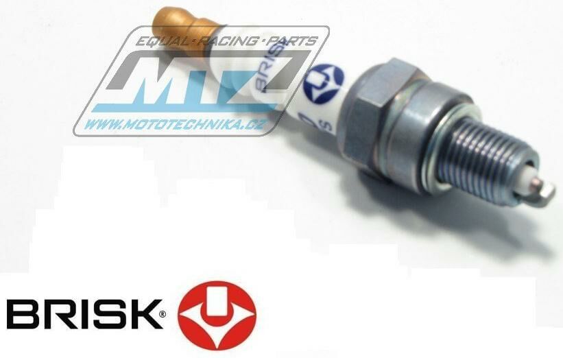 Obrázek produktu Svíčka motocyklová zapalovací Brisk - NAR12YS Racing (2734) NGKCR8HIX-BR