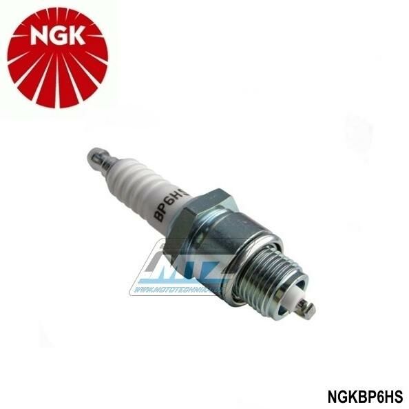 Obrázek produktu Svíčka motocyklová zapalovací NGK BP6HS NGKBP6HS
