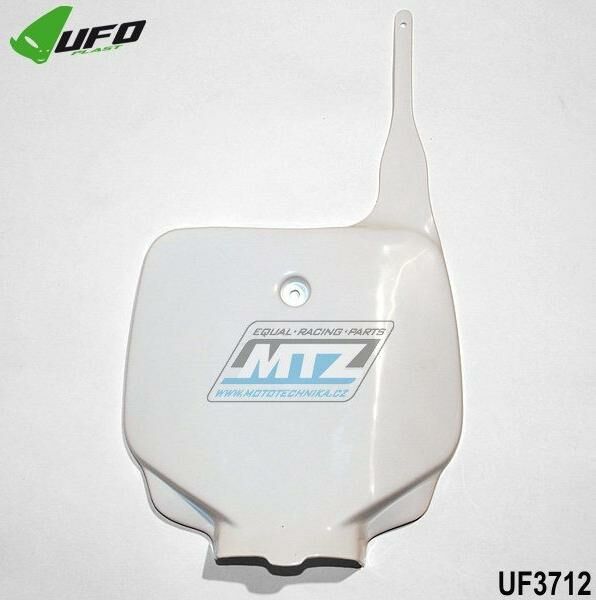 Obrázek produktu Tabulka přední Kawasaki KX80 + KX85 / 98-13 - barva bílá UF3712-01