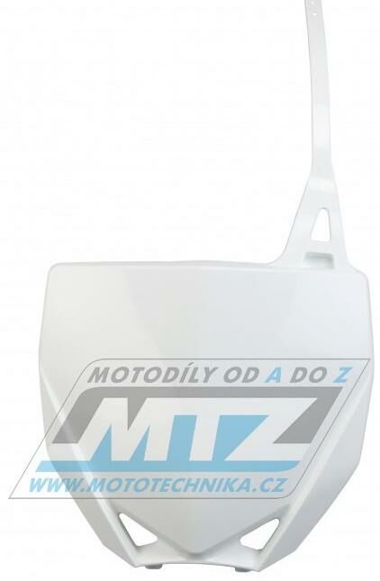 Obrázek produktu Tabulka přední Yamaha YZ85 / 15-25 + YZ65 / 19-25 - barva bílá UF4869-01