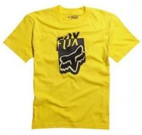 Obrázek produktu Tričko FOX Junior/dětské T-Shirt Dedicate žluté - velikost YL FX47658-005-L