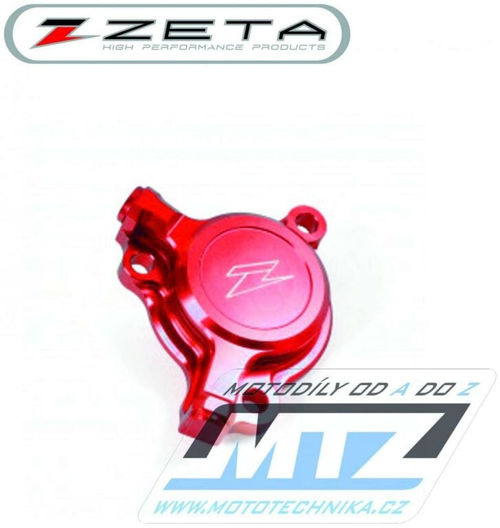 Obrázek produktu Víko olejového filtru - ZETA ZE90-1353 - Yamaha YZF250 / 03-13 + YZF450 / 03-09 + WRF250 / 03-14 + WRF450 / 03-15 - červené