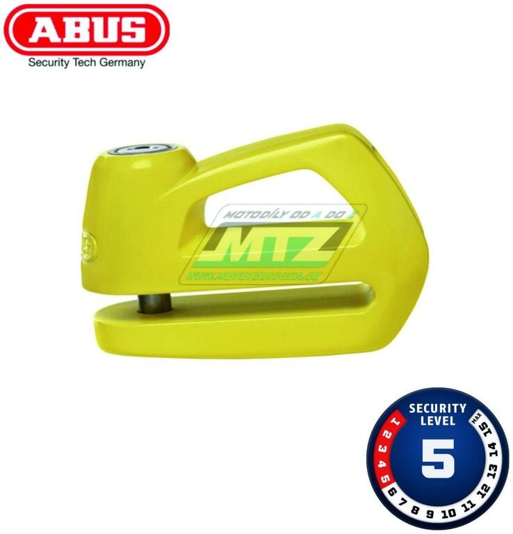 Obrázek produktu Zámek na kotouč Abus Element 290 AB290YELLOW