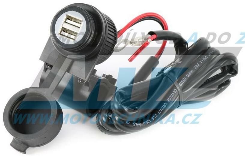 Obrázek produktu Zásuvka USB (na řidítka) se 120cm kabelem 00-33052