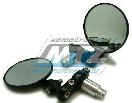 Obrázek produktu Zrcátka zpětná do řidítek BarEnd - černé (1 pár) 209-08922