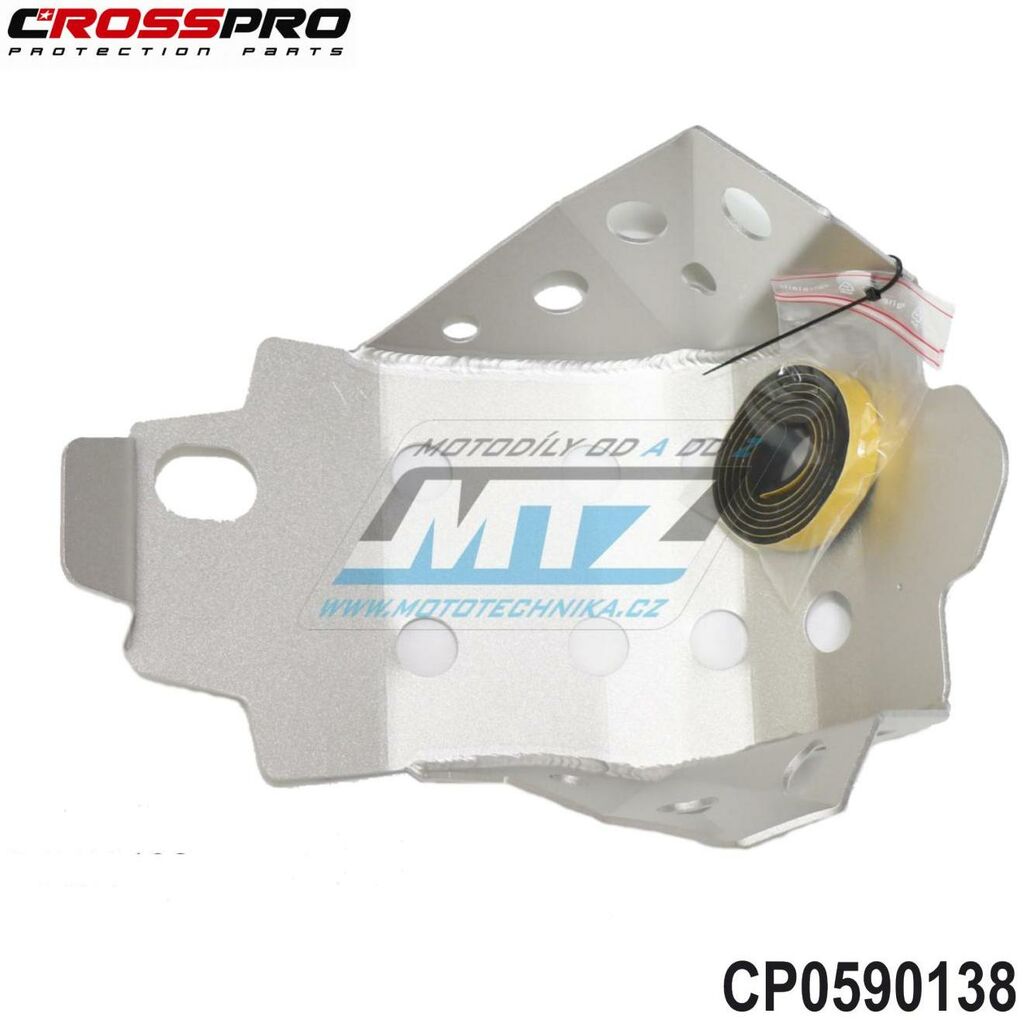 Obrázek produktu Kryt pod motor hliníkový ALU Engine Guard - Suzuki RMZ250 / 15 (kryt-motoru-crosspro-cp0590138)