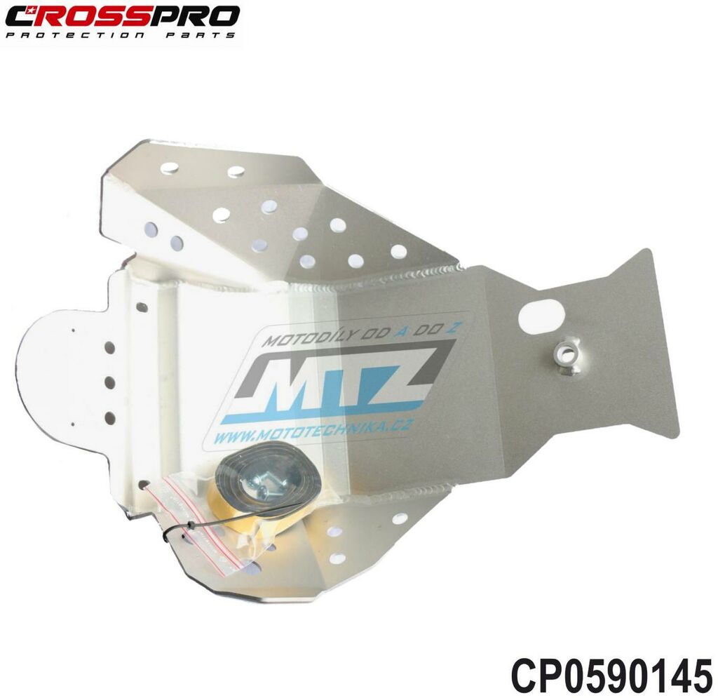 Obrázek produktu Kryt pod motor hliníkový ALU Engine Guard - Yamaha WRF250 / 15-19 (kryt-motoru-cp0590145) CP0590145-AL