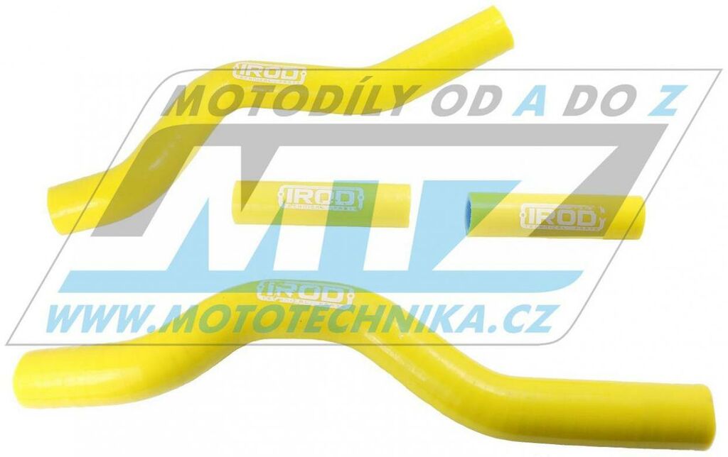 Obrázek produktu Hadice chladiče Suzuki RM250 / 01-12 - žluté (sada 4ks) (ir010027-mensi) IR010027