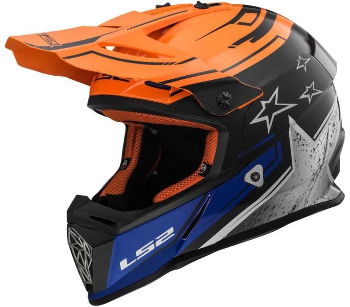 Obrázek produktu LS2 MX437 FAST CORE Black Orange (404372552) 404372552