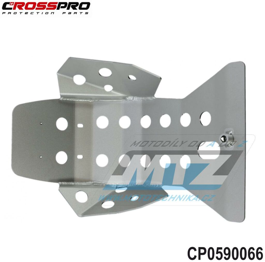 Obrázek produktu Kryt pod motor hliníkový ALU Engine Guard - Yamaha WRF450 / 03-06 (kryt-motoru-crosspro-cp0590066) CP0590066-AL