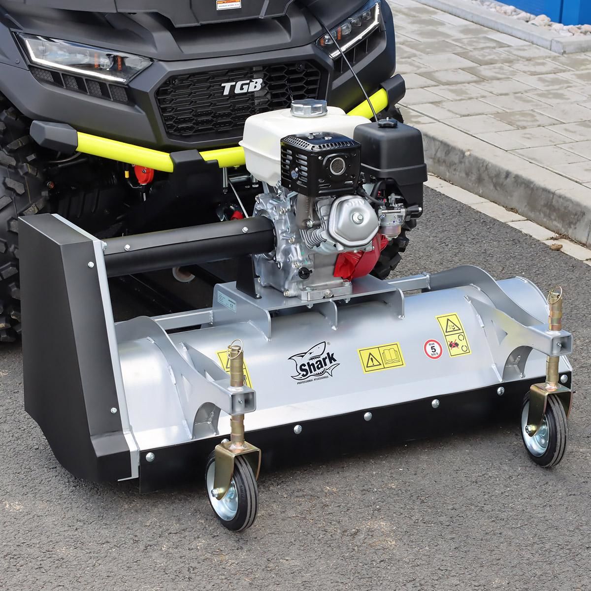 Obrázek produktu SHARK ATV čelní mulčovač 100cm s  motorem  HONDA GX 270, stříbrná barva 800-ATVM100