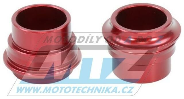 Obrázek produktu Rozpěrky na osu předního kola ZETA ZE93-3999 - Beta RR125+RR200+RR250+RR300 / 13-22 + RR350+RR390+RR400+RR430+RR450+RR480+RR498 / 13-22 - červené ZE933999