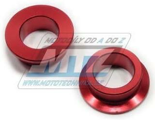 Obrázek produktu Rozpěrky na osu zadního kola ZETA ZE93-3541 - Suzuki RM125+RM250 / 00-12 - červené ZE933541