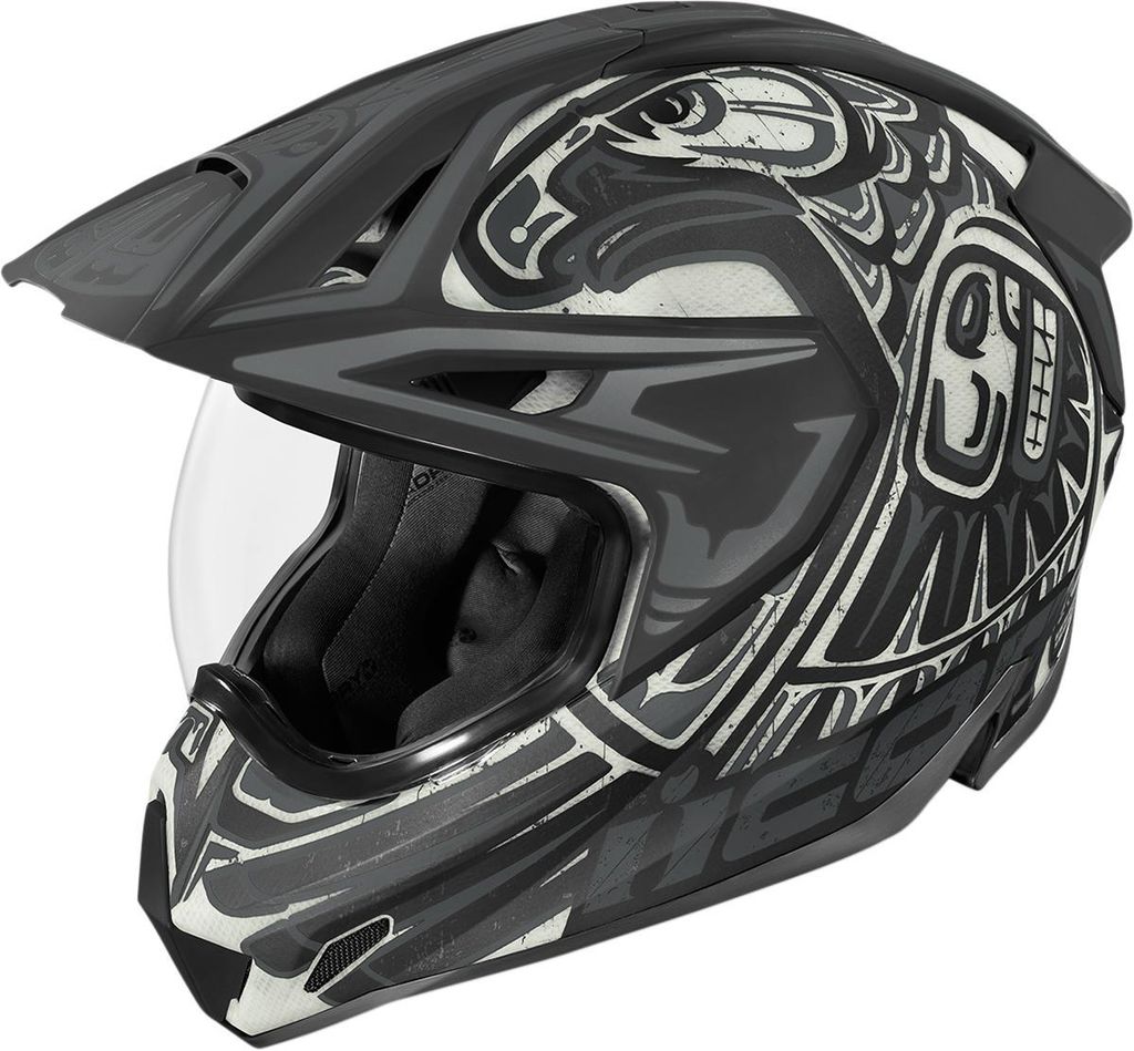 Obrázek produktu ICON HELMA V PRO TOTEM BK/GY (0101-12451) 0101-12451