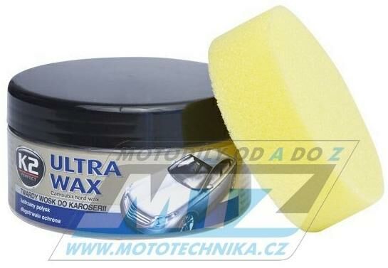 Obrázek produktu Konzervační pasta s voskem pro obnovu lesku karoserie K2 Ultra Wax (obsah 250g) K2K073