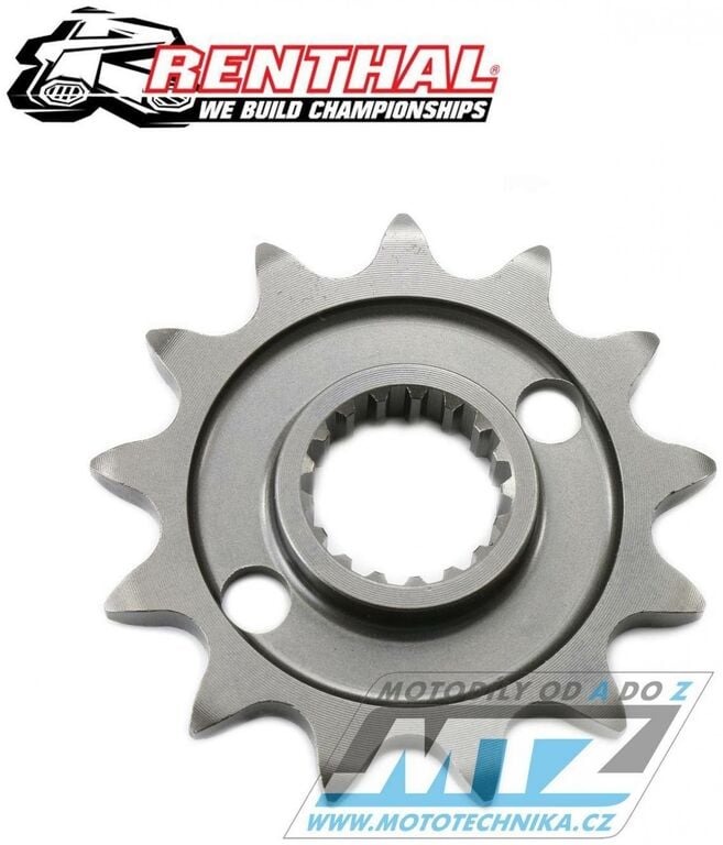 Obrázek produktu Kolečko řetězové (pastorek) 1443-13zubů Renthal 496-520-13 - Suzuki RMZ450 / 13-23 95-1443-13-RE