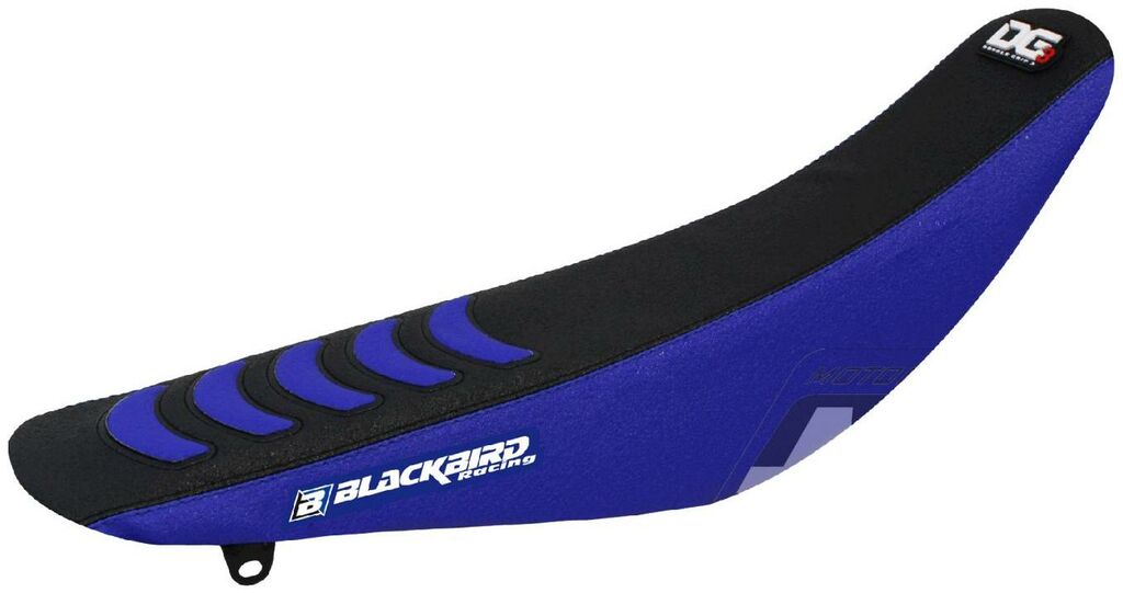 Obrázek produktu Potah sedla Yamaha YZF250 / 10-13 - modro-černý (typ potahu DG3) (1244h-s)