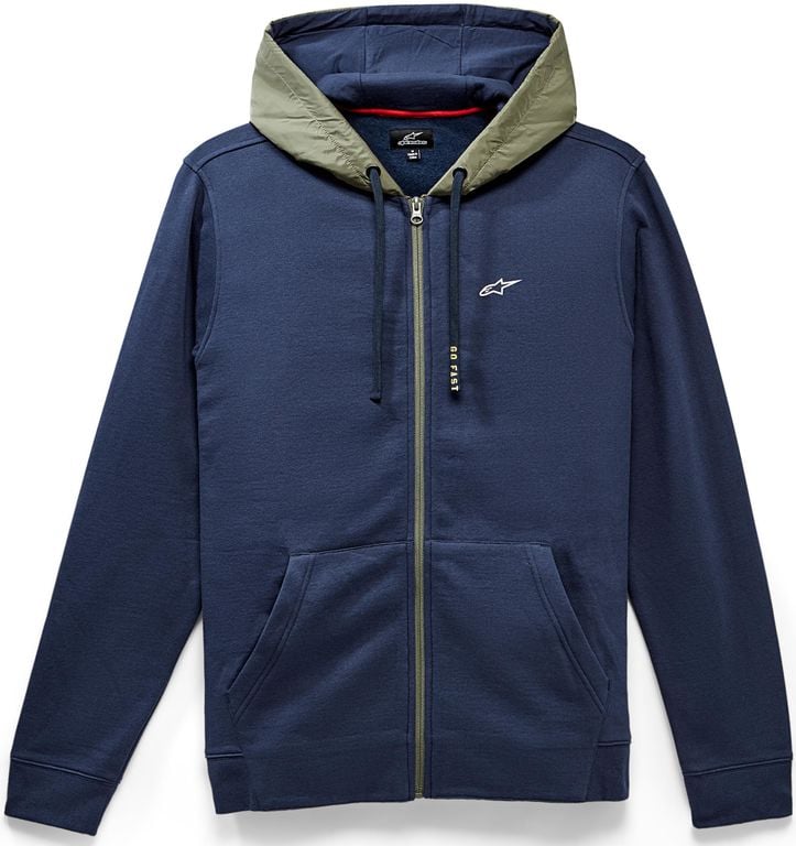 Obrázek produktu ALPINESTARS (CASUALS) HOOD ZIP ROBUST NAVY (1230-53150-70-L) 1230-53150-70-L