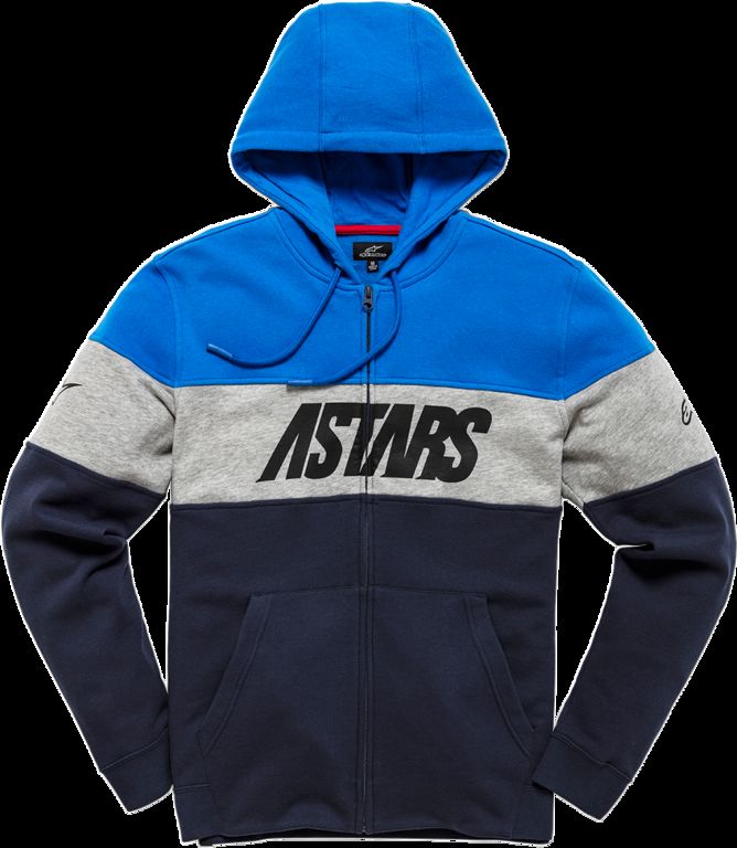 Obrázek produktu ALPINESTARS (CASUALS) HOODIE GRUPO ZIP BL/NV (1210-53300-72702X) 1210-53300-72702X