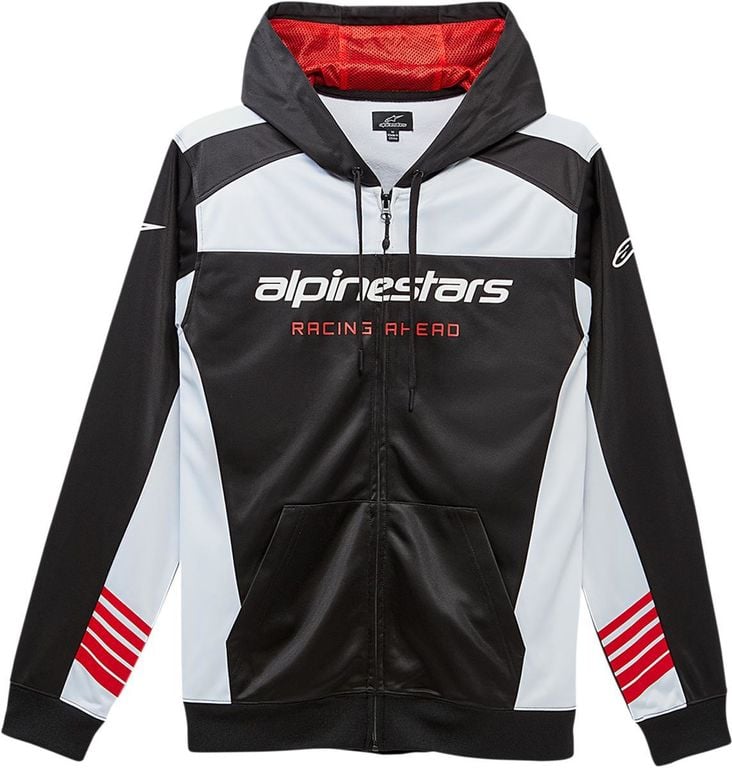 Obrázek produktu ALPINESTARS (CASUALS) HOODIE SES II BK/WT (1230-5310010202X) 1230-5310010202X