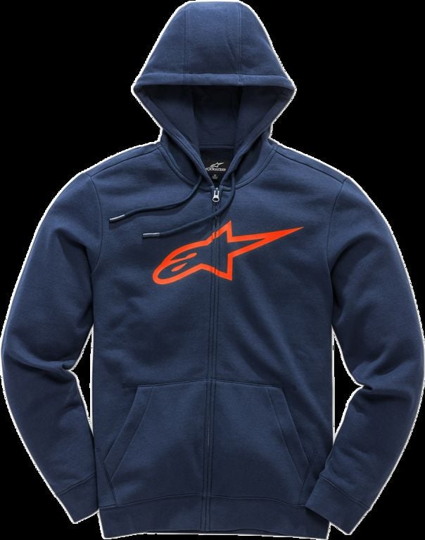 Obrázek produktu ALPINESTARS (CASUALS) HOODY ZIP AGE-2 NV/RD (1038530527030XL) 1038530527030XL