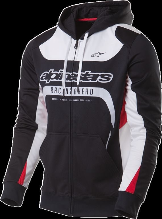 Obrázek produktu ALPINESTARS (CASUALS) HOODY ZIP SESSION (1035-53003-10-M) 1035-53003-10-M