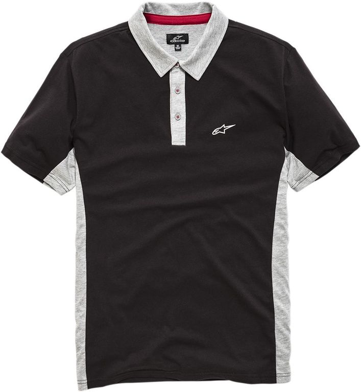 Obrázek produktu ALPINESTARS (CASUALS) POLO CHAMPION BK/GY (1210-41500-1028XL) 1210-41500-1028XL