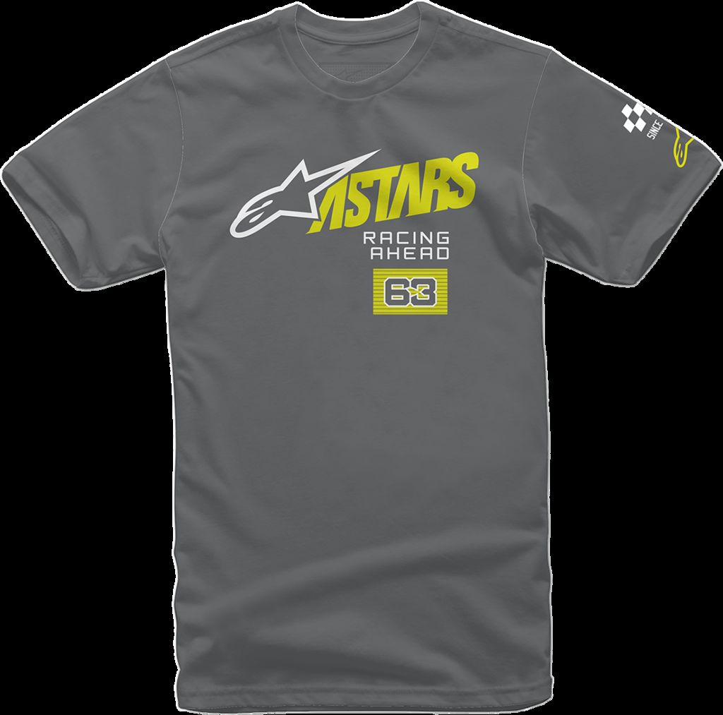 Obrázek produktu ALPINESTARS (CASUALS) TRIČKO TITLE CHARCOAL 2X (1210-72000-182X) 1210-72000-182X