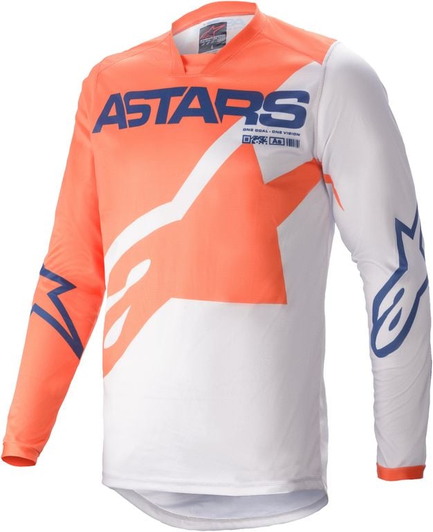 Obrázek produktu ALPINESTARS(MX) DRES R-BRAP ORNG/GY/BL (3761421-4177-2X) 3761421-4177-2X