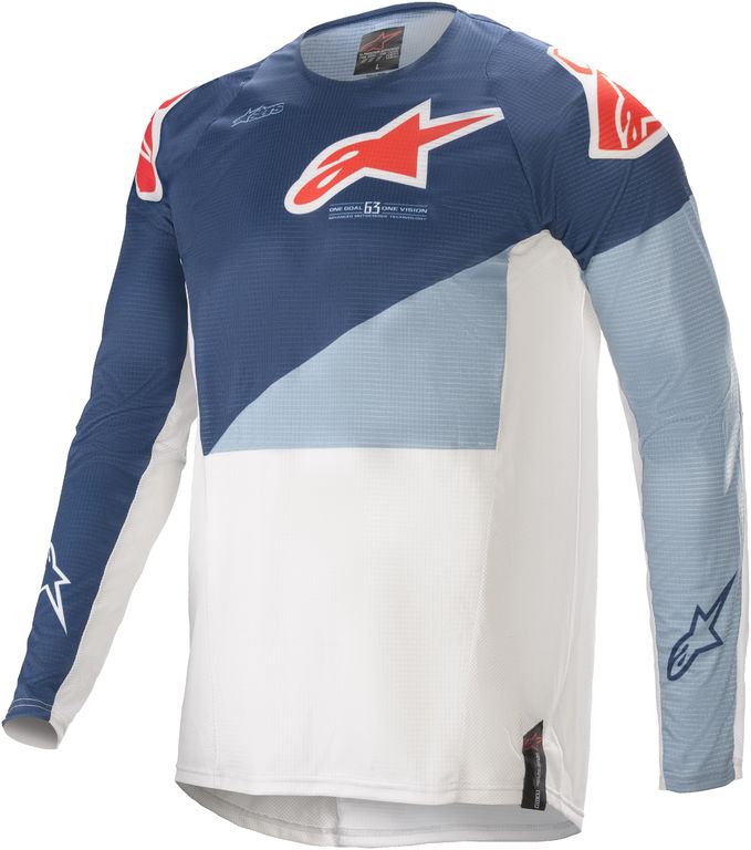 Obrázek produktu ALPINESTARS(MX) DRES T-FAC BLU/WHITE (3761021-7172-LG) 3761021-7172-SM