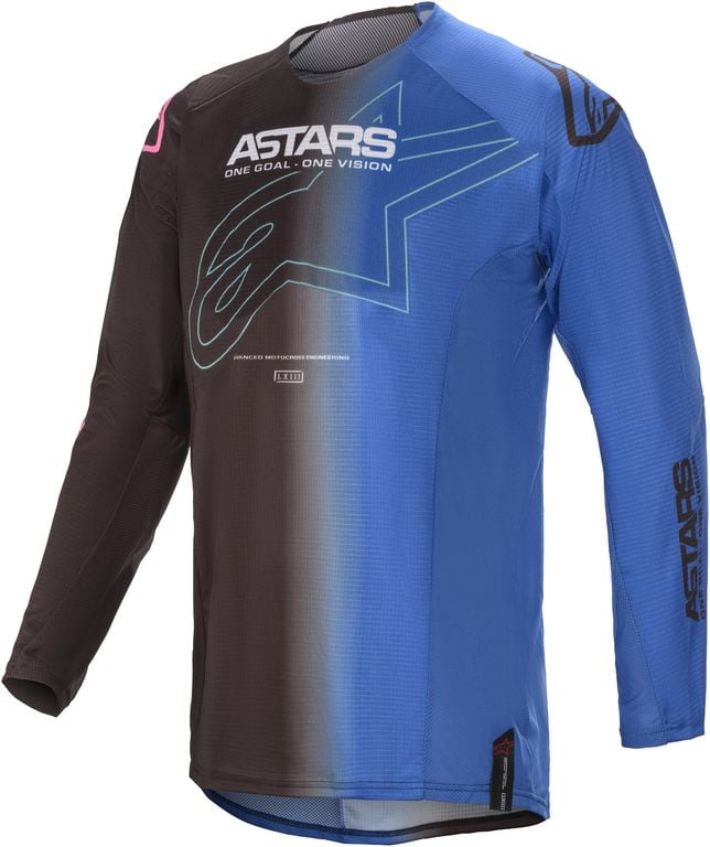 Obrázek produktu ALPINESTARS(MX) DRES T-PHA BLACK/BLU (3760121-17-SM) 3760121-17-SM