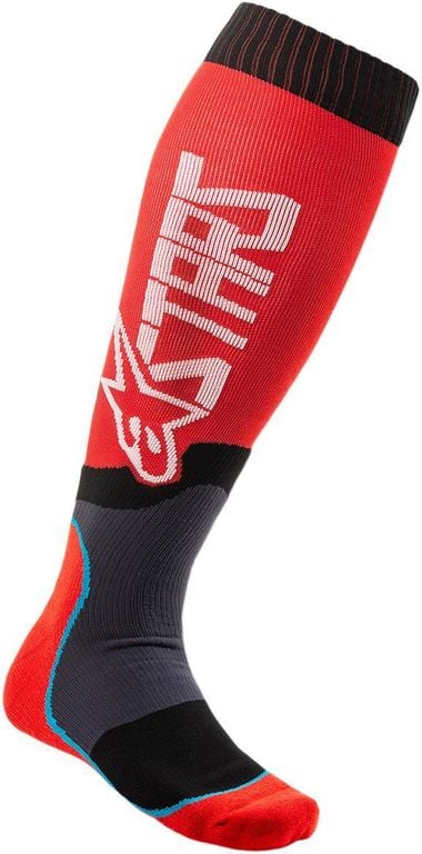 Obrázek produktu ALPINESTARS(MX) SOCK MX PLUS2 RD/WT (4701920-32-SM) 4701920-32-SM