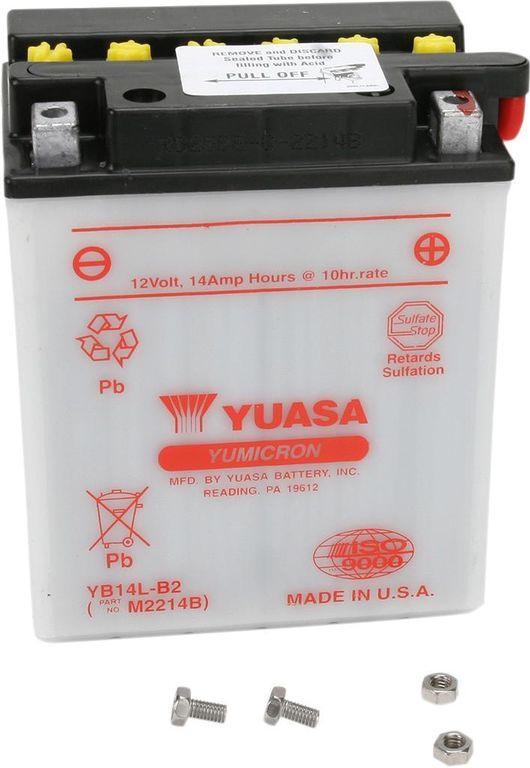 Obrázek produktu BATERIE-YUASA YB14L-B2(DC)